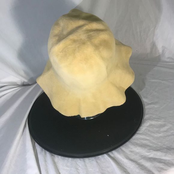 Vintage 1920s Yellow Flamanó Floppy Womens Hat main image 6
